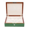 Rapport London Heritage Eight Watch Box In Green