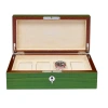 Rapport London Heritage Four Watch Box In Green