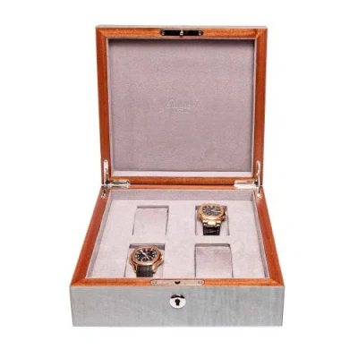 Rapport London Heritage Four Watch Box In White