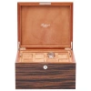 Rapport London Heritage Sixteen Watch Box In Macassar