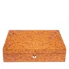 Rapport London Heritage Ten Watch Box In Burr Walnut