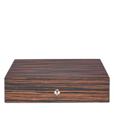 Rapport London Heritage Ten Watch Box In Macassar