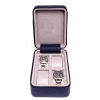 Rapport London Hyde Park Four Zip Case In Navy