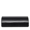Rapport London Hyde Park Three Watch Leather Pouch In Black