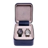 Rapport London Hyde Park Two Zip Case In Navy