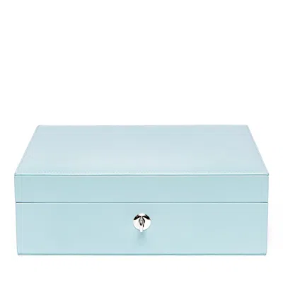 Rapport London Jessica Medium Jewelry Box In Turquoise
