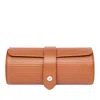 Rapport London Nova Three Watch Roll In Brown