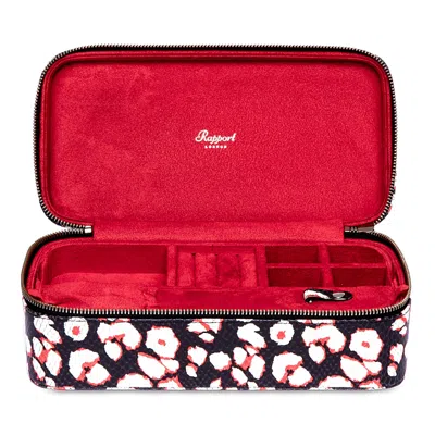Rapport London Sloane Jewelry Case In Rose