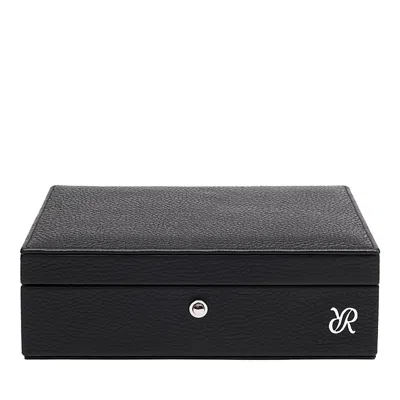 Rapport London Tuxedo Collection Cufflink Box In Black