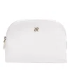 Rapport London Tuxedo Collection Makeup Bag In White