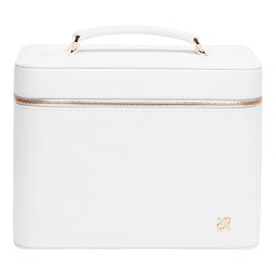 Rapport London Tuxedo Collection Vanity Case In White