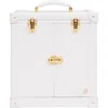 Rapport London Tuxedo Watch, Jewellery And Accessory Trunk In White