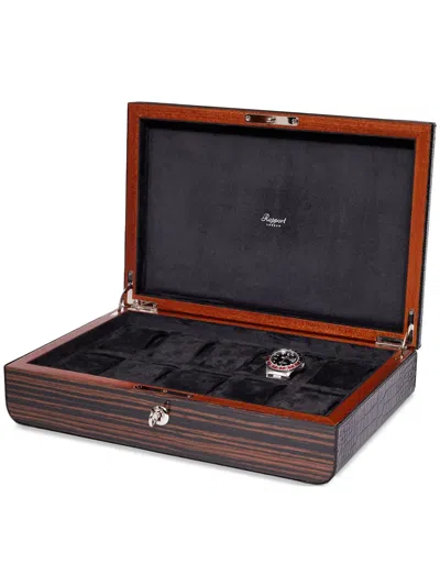 Rapport Mayfair Watch Box In Brown