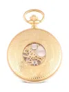 Rapport Mechanical Full Hunter Pocket Watch In Gold