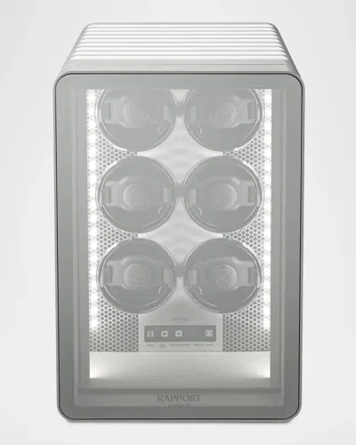 Rapport Neo Glass Watch Winder In Silver