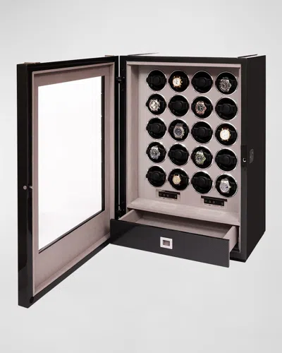 Rapport Paramount 20 Watch Winder In Carbon Fibre