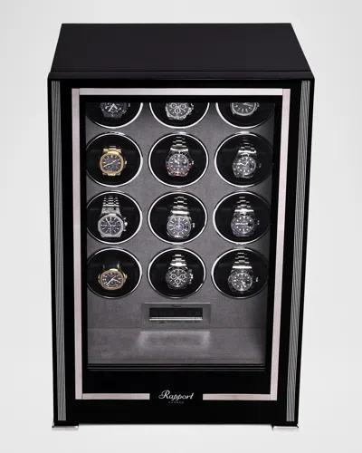 Rapport Paramount Twelve Watch Winder In Black