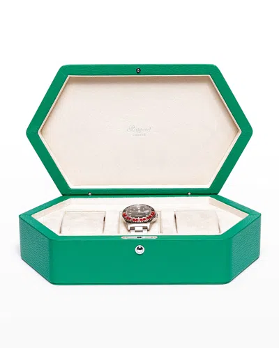 Rapport Portobello Watch Box In Green