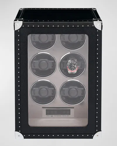 Rapport Romer Six-watch Winder In Black