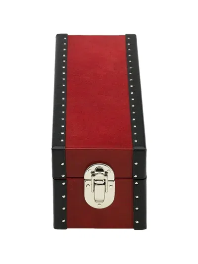 Rapport Studded Watch Case In Red