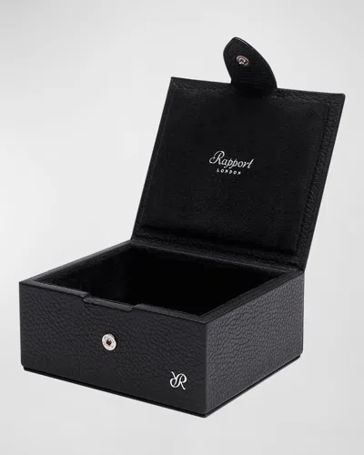 Rapport Tuxedo Collection Trinket Box In Black