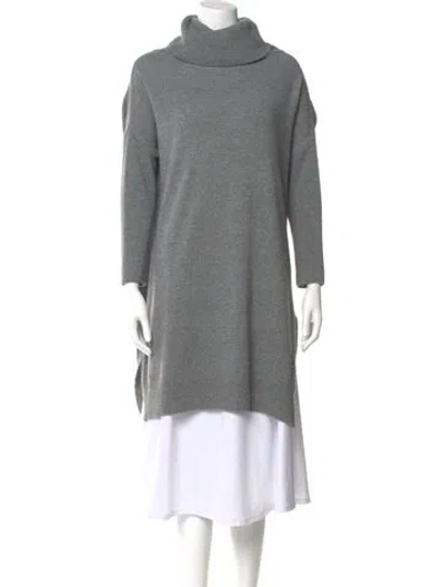Pre-owned Rapsodia Turtleneck Sweater In Gray