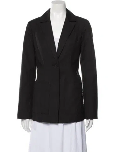 Pre-owned Raquel Allegra Blazer In Black