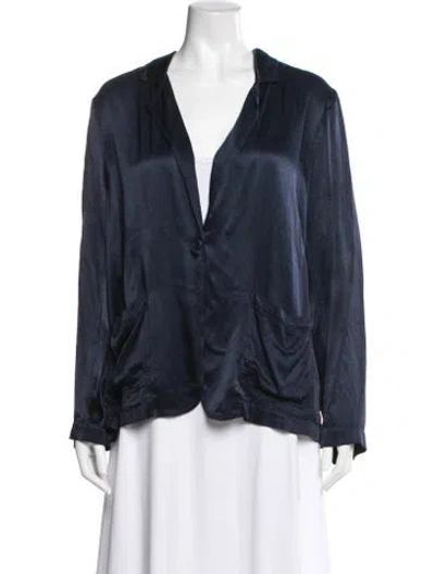 Pre-owned Raquel Allegra Blazer In Black