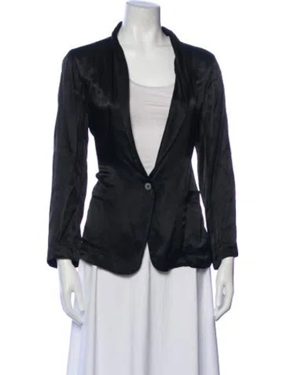Pre-owned Raquel Allegra Blazer In Blue