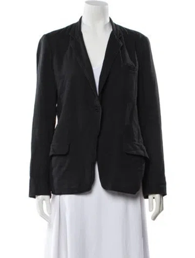 Pre-owned Raquel Allegra Blazer In Gray