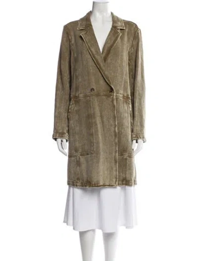 Pre-owned Raquel Allegra Blazer In Green