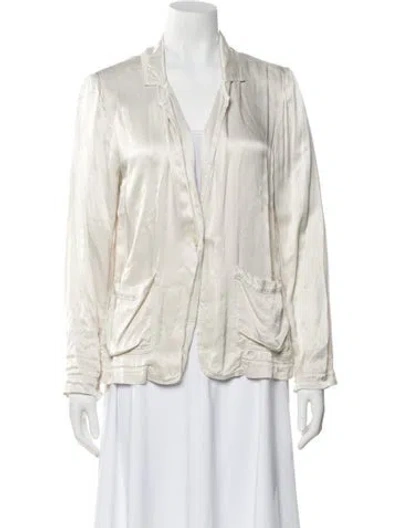 Pre-owned Raquel Allegra Blazer In Neutral