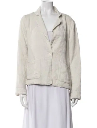 Pre-owned Raquel Allegra Blazer In Neutrals
