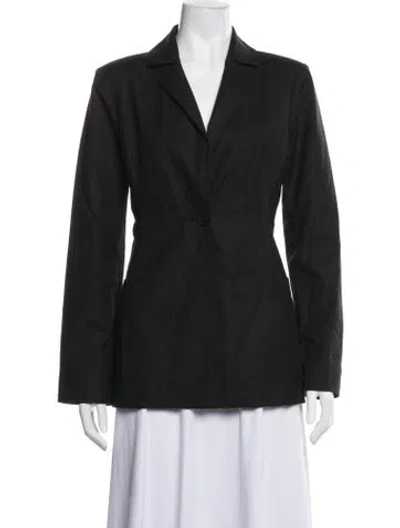 Pre-owned Raquel Allegra Blazer W/ Tags In Black