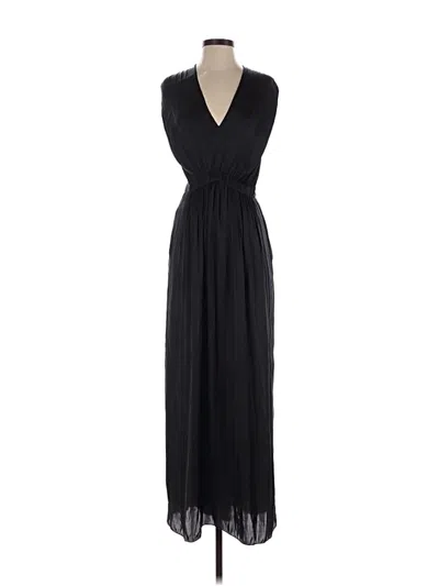 Pre-owned Raquel Allegra Casual Dress In Black