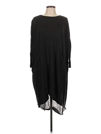 Pre-owned Raquel Allegra Casual Dress In Black