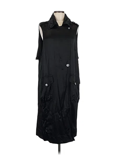 Raquel Allegra Casual Dress In Black
