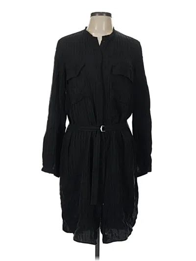 Pre-owned Raquel Allegra Casual Dress In Black