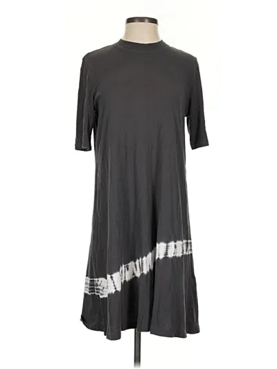 Pre-owned Raquel Allegra Casual Dress In Gray