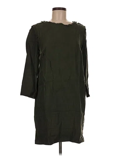 Pre-owned Raquel Allegra Casual Dress In Green