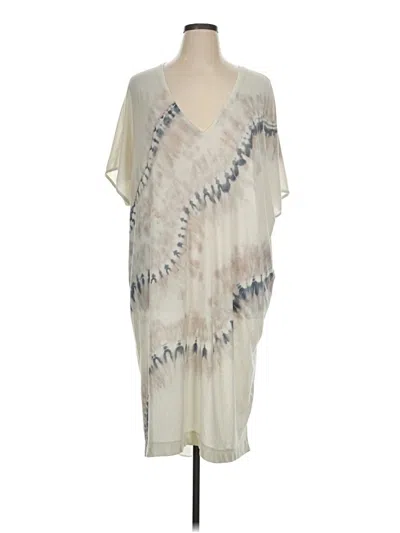 Pre-owned Raquel Allegra Casual Dress In Ivory