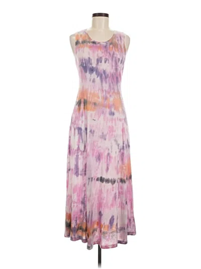 Pre-owned Raquel Allegra Casual Dress In Pink