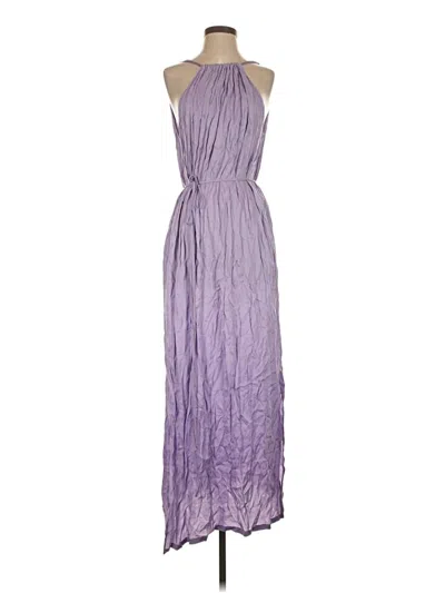 Pre-owned Raquel Allegra Casual Dress In Purple