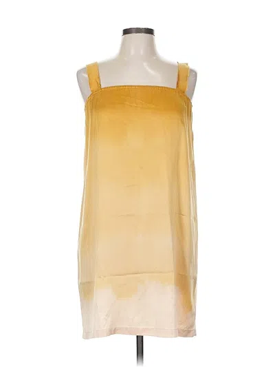 Pre-owned Raquel Allegra Casual Dress In Yellow
