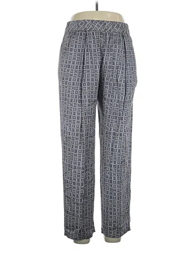 Pre-owned Raquel Allegra Casual Pants In Gray