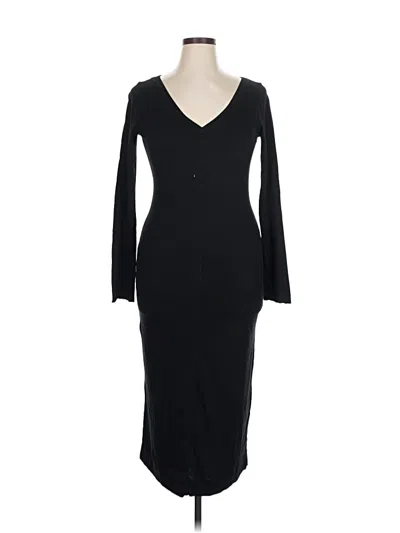 Pre-owned Raquel Allegra Cocktail Dress In Black