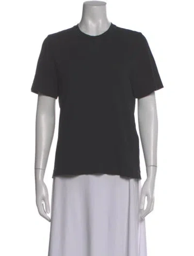 Pre-owned Raquel Allegra Crew Neck Short Sleeve T-shirt In Gray