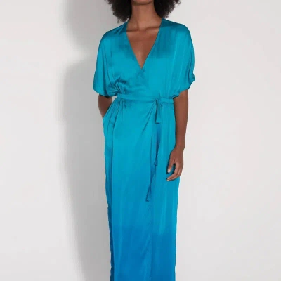 Raquel Allegra Diane Dress In Blue