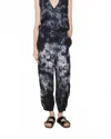 Raquel Allegra Finley Pant In Black Cloud Silk Twill