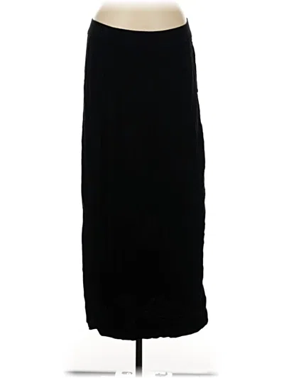 Pre-owned Raquel Allegra Formal Skirt In Black